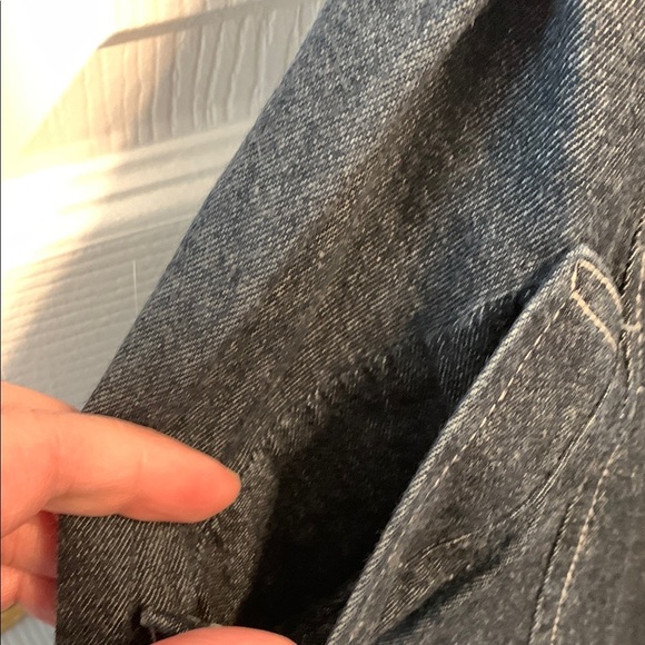 Liz Claiborne Petite Denim wrap Dress with pockets size 12P - Picture 5 of 7